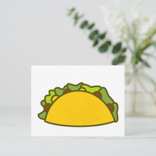 Carte Postale Taco (Debout devant)