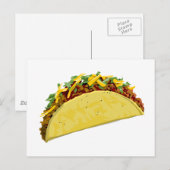 Carte Postale Taco (Devant / Derrière)