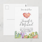 Carte Postale Taco Bout Love - Cartons d'invitation de mariage M (Devant / Derrière)