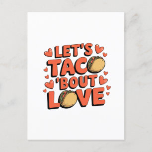 Carte Postale Taco Bout Love Valentine