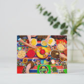 Carte postale Taco Fiesta (Debout devant)