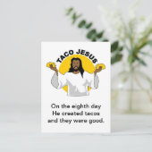 Carte postale Taco Jesus (Debout devant)