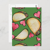 Carte Postale Taco Lover (Devant / Derrière)