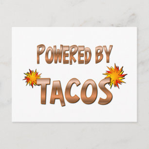 Carte Postale Taco Power