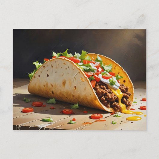 Carte Postale Taco Still Life (Devant)