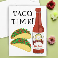 TACO TIME Sauce chaude épicée Chat Maracas