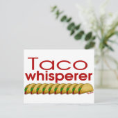 Carte Postale Taco Whisperer (Debout devant)
