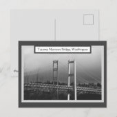 Carte postale Tacoma Narrow Bridge (Devant / Derrière)