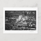 Carte Postale Tacoma, WA Vue du quartier des affaires depuis Air (Devant)