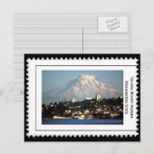 Carte Postale Tacoma Washington Mt. Rainier (Devant / Derrière)