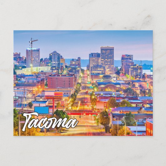 Carte Postale Tacoma, Washington, USA (Devant)