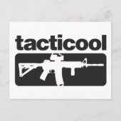 Carte Postale Tacticool - Noir (Devant)
