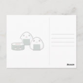 Carte Postale Tad Onigiri (Dos)