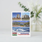 Carte Postale Tadjikistan - Mosaïque - (Debout devant)