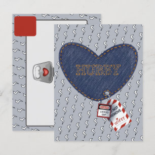 Carte Postale Tag Coeur