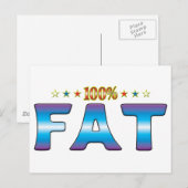 Carte Postale Tag Fat Star v2 (Devant / Derrière)