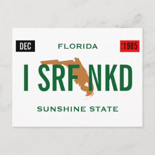 Carte Postale Tag Floride Personnaliser