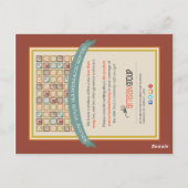 Carte postale TAG Oscars Press (Dos)