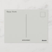 Carte Postale Taganga Colombie (Dos)