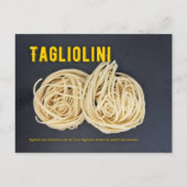 Carte Postale Tagliolini Recette (Devant)