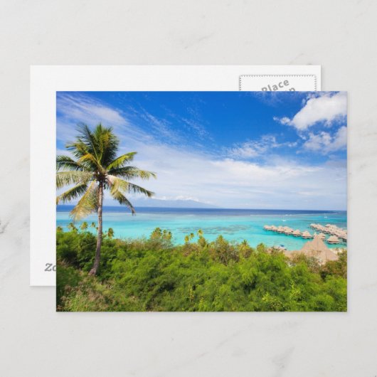 Carte Postale Tahiti (Devant / Derrière)