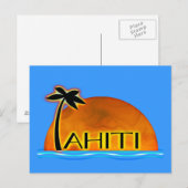 Carte postale Tahiti (Devant / Derrière)