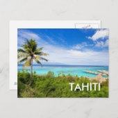 Carte Postale Tahiti (Devant / Derrière)