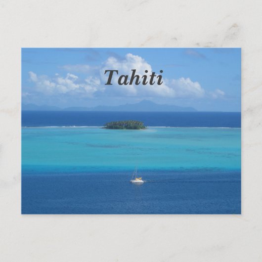Carte Postale Tahiti (Devant)