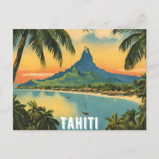 Carte Postale Tahiti