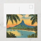 Carte Postale Tahiti (1) (Devant / Derrière)