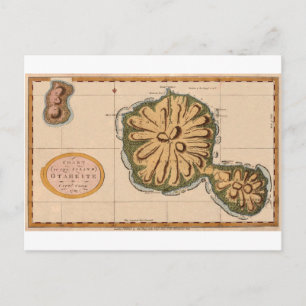 Carte Postale Tahiti 1769