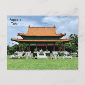 Carte Postale Tahiti, temple chinois Kanti de Tahiti, Papeete