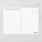 Carte postale Tahoe Blues (Dos)