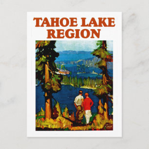 Carte Postale Tahoe Lake