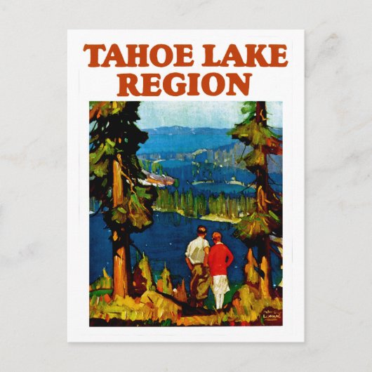 Carte Postale Tahoe Lake (Devant)