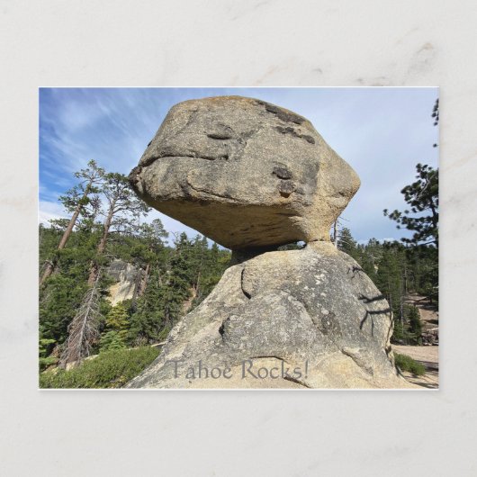Carte Postale Tahoe Rocks ! (Devant)