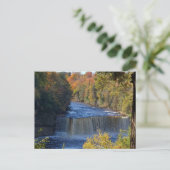 Carte Postale Tahqaumenon Falls, Michigan (Debout devant)