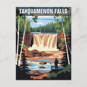 Carte Postale Tahquamenon Falls Michigan Travel