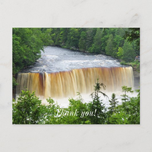 Carte Postale Tahquamenon Upper Falls (Devant)