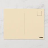 Carte Postale Tai Chi (Dos)