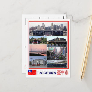 Carte Postale Taichung - Taiwan - République de Chine -