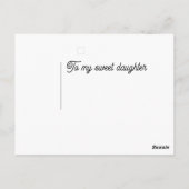 Carte postale, Taille : Carte postale standard, Pa (Dos)