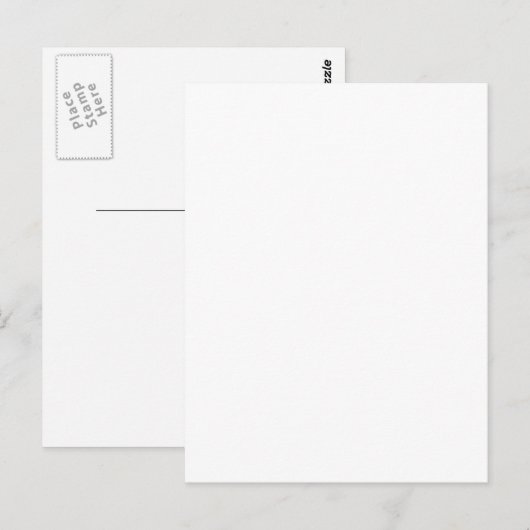 Carte postale, Taille : Carte postale standard, Pa (Devant / Derrière)