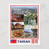 Carte Postale Tainan - Taïwan - République de Chine - Mosaïque - (Devant)