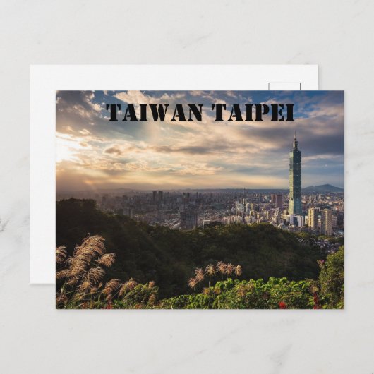 Carte Postale taipei (Devant / Derrière)