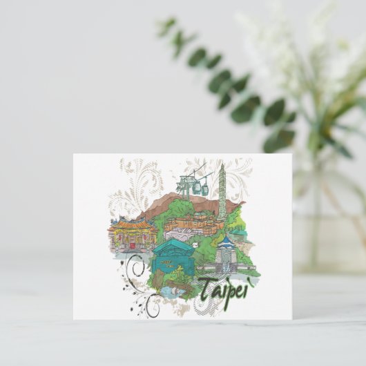 Carte Postale Taipei (Debout devant)