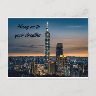 Carte Postale Taipei 101