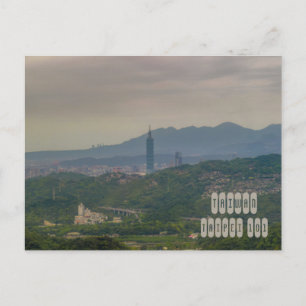 Carte Postale Taipei 101 à Taïwan