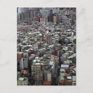 Carte Postale Taïpei ville Taïwan de l'air