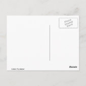 Carte Postale Taj Mahal (Dos)